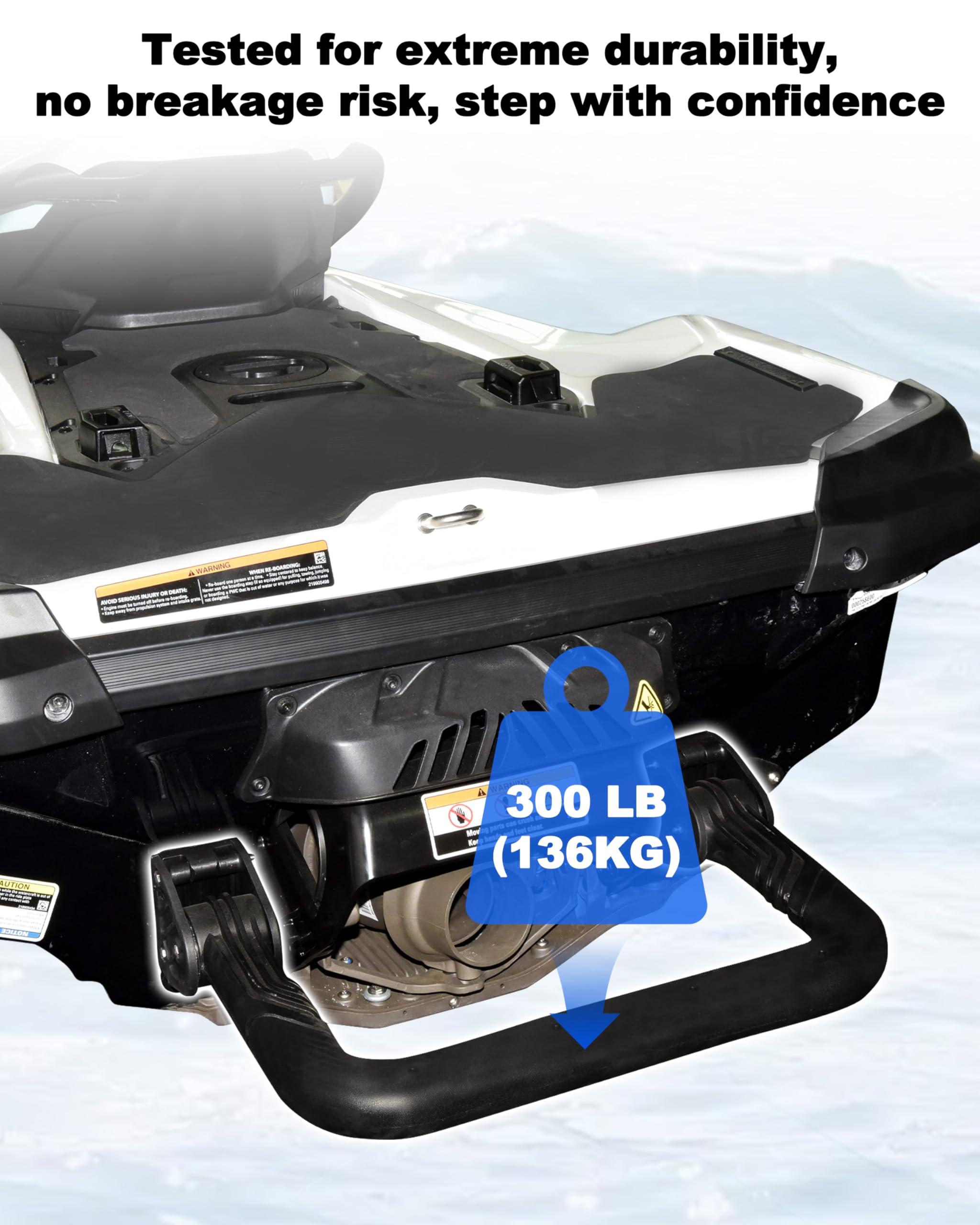 Amazon.com: POKIAUTO Boarding Ladder Step for Sea-Doo GTX/RXT/RXT